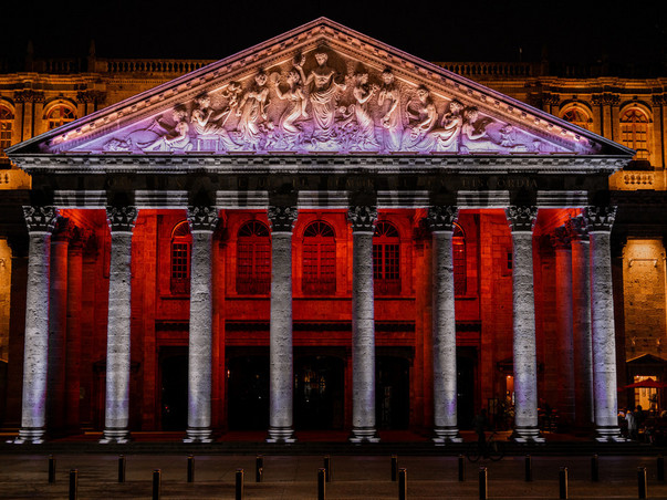 illuminated building during night time